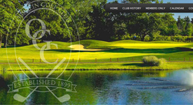 Golf Course Website Design